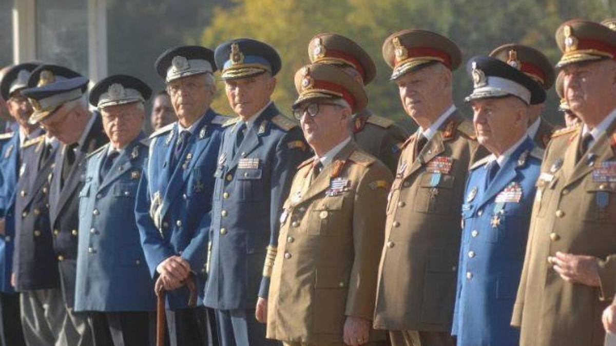 Pensiile militare, majorate din 2016
