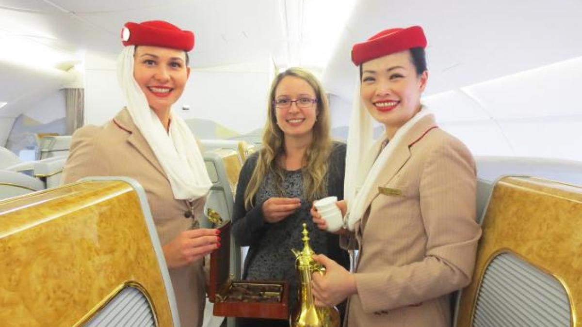 FOTO: Facilitățile unui zbor la First Class operat de Emirates 