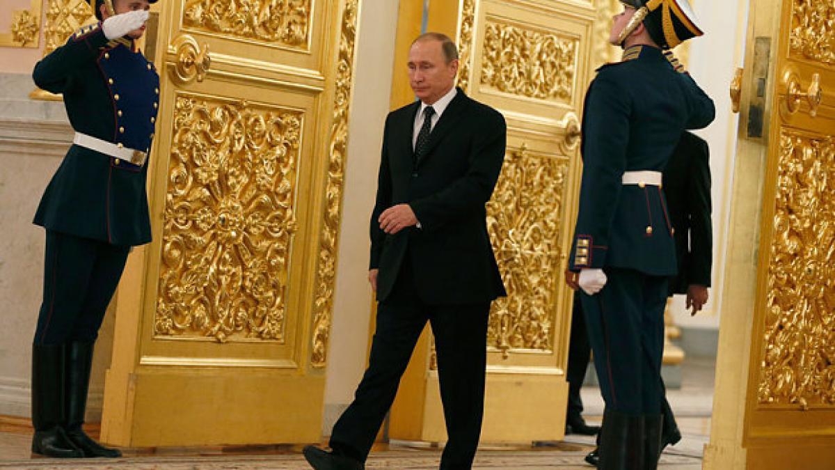 Gest îngrijorător făcut de Vladimir Putin