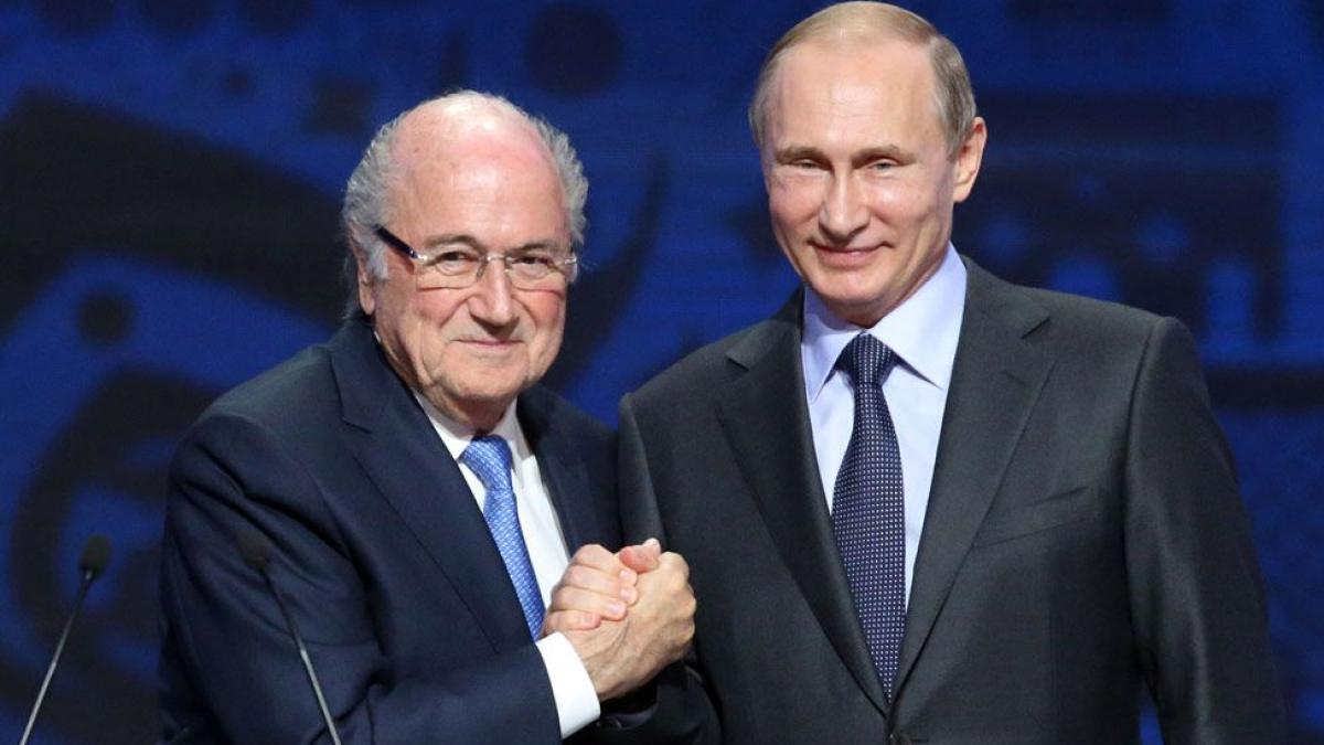 Putin spune că: "Sepp Blatter merită premiul Nobel pentru Pace"