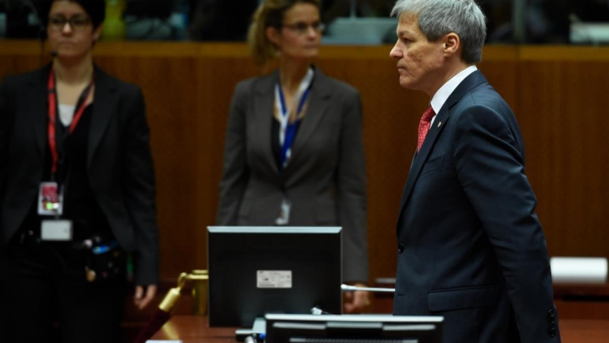 Cioloş la Consiliul European: Referitor la criza migrației, nu au fost decizii fundamentale