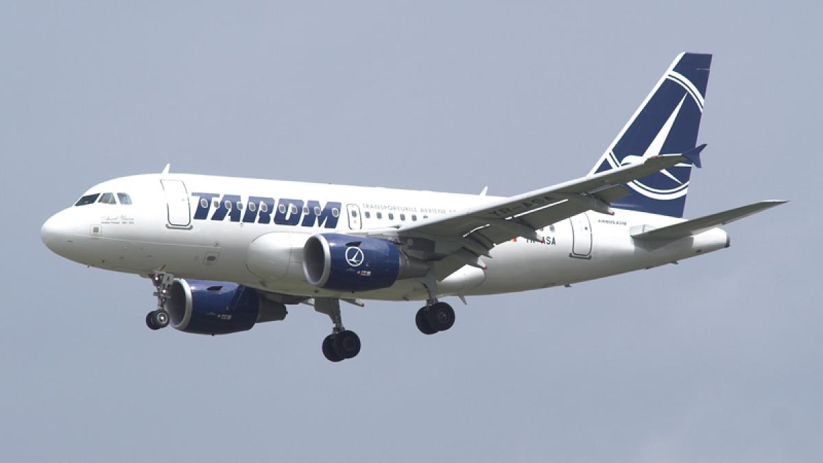 Două curse Tarom, anulate din cauza ceții, la Sibiu