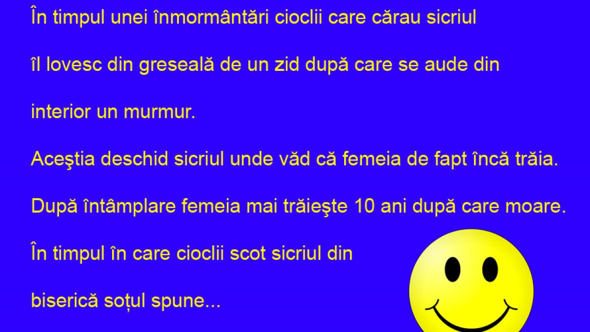 BANCUL ZILEI. Două înmormântări şi un zid