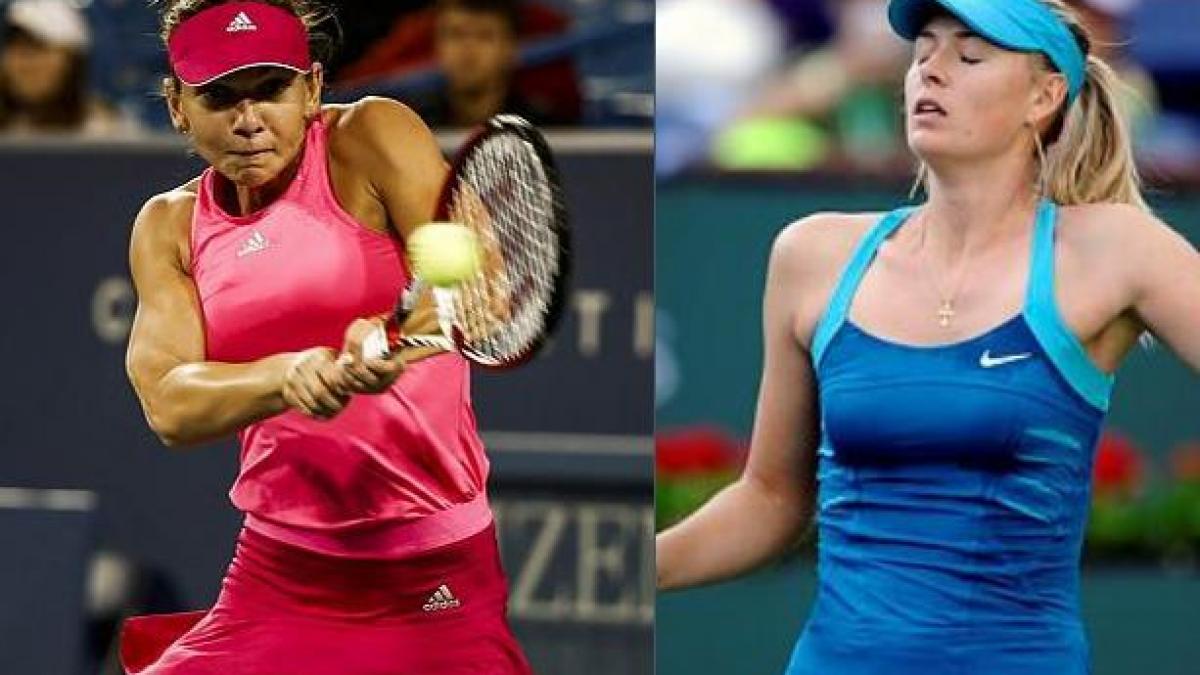  Halep incepe anul cu un bal impreuna cu Sharapova