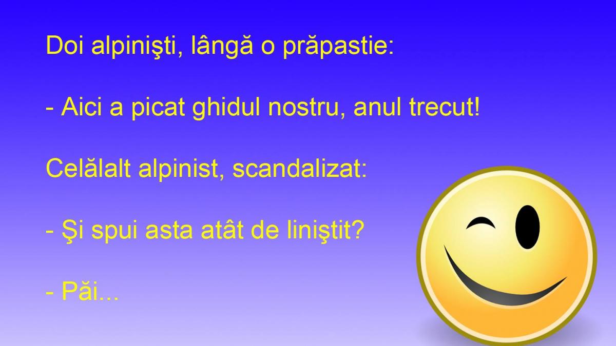 BANCUL ZILEI: Ghidul de pe munte nu moare! Se transformă! 