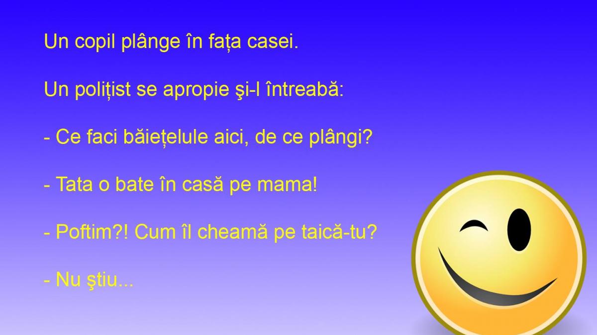 BANCUL ZILEI: Bătaie... în numele tatălui