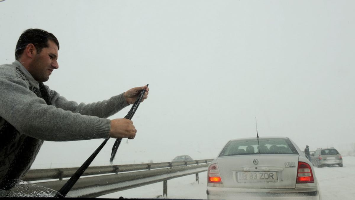 INFOTRAFIC - Trafic îngreunat de ninsoare şi ceaţă în Maramureş