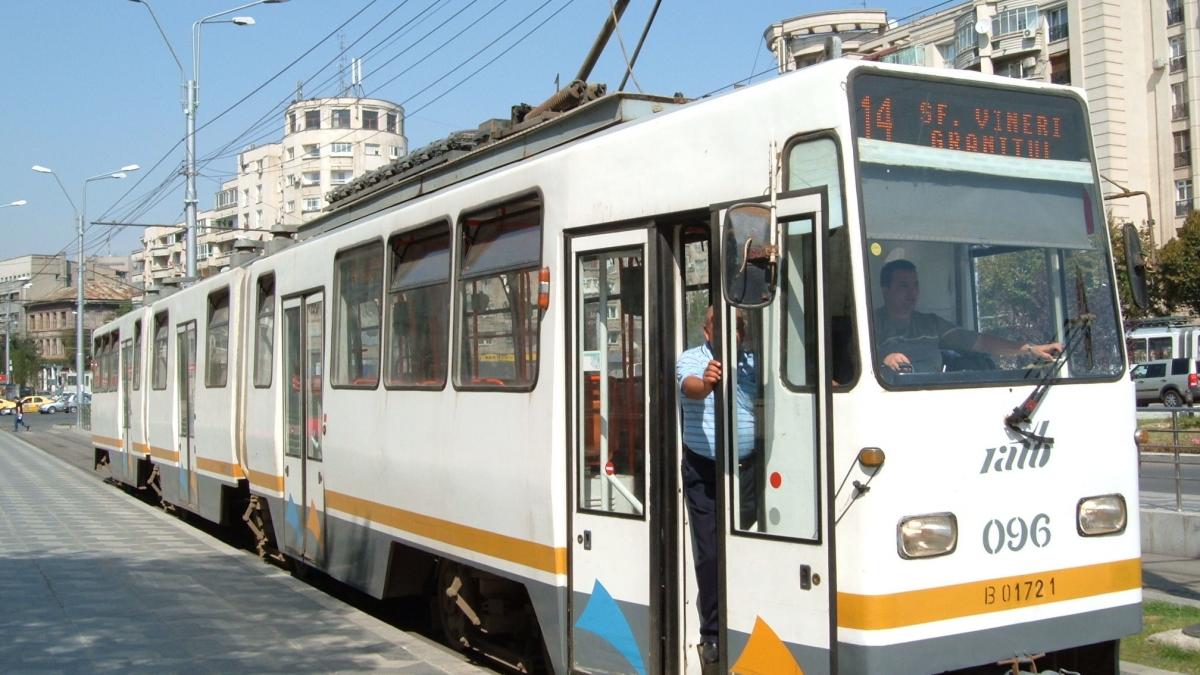 S-a reluat circulaţia tramvaielor pe Şos. Pantelimon. Liniile 14 şi 36 revin pe traseele de bază 