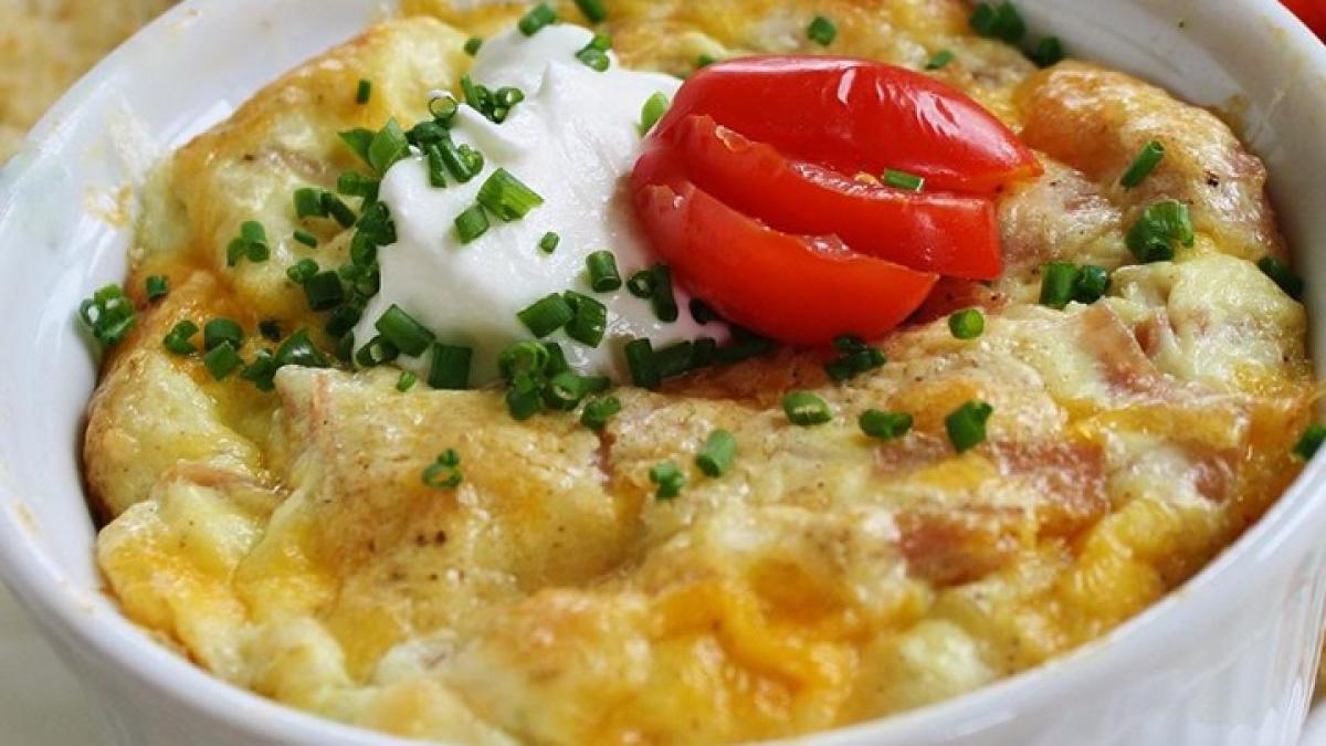 Omletă la cuptor, pentru zilele când nu avem timp să gătim