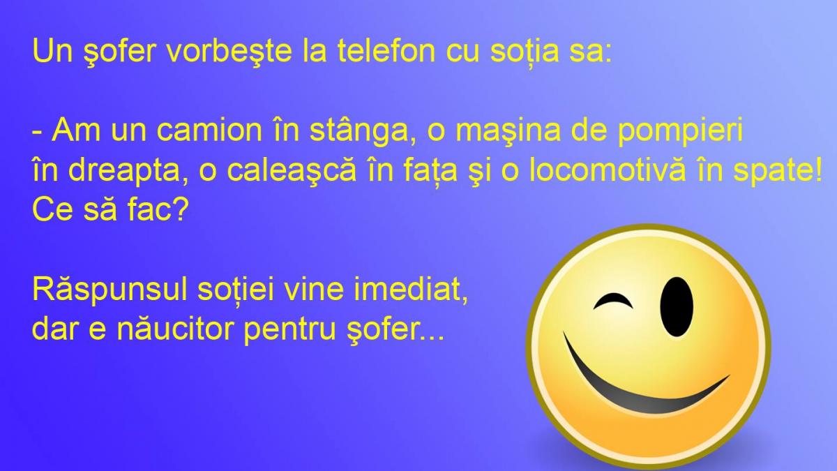 BANCUL ZILEI: Un şofer se legăna... şi la telefon vorbea!
