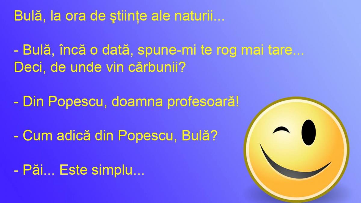 BANCUL ZILEI: Ai grijă ce auzi, că nu ştii ce spui!