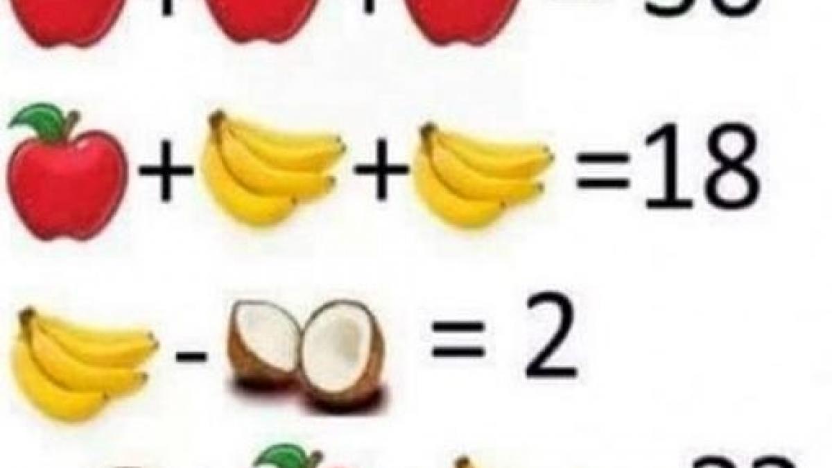 Jocul matematic pentru copii care a stârnit controverse pe Facebook, devenind viral