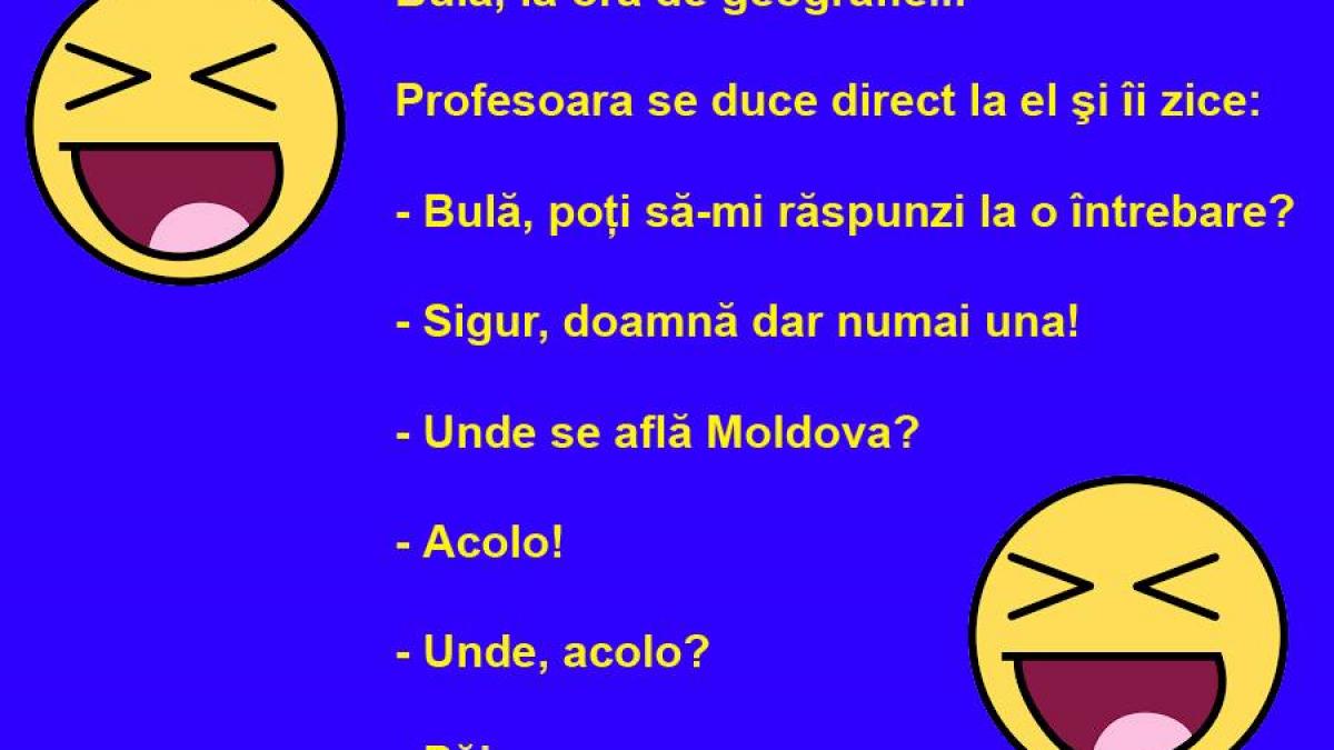BANCUL ZILEI: Bulă ştie unde e Moldova, dar nu e sigur!