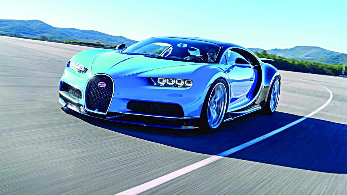 Bugatti Chiron, regina balului