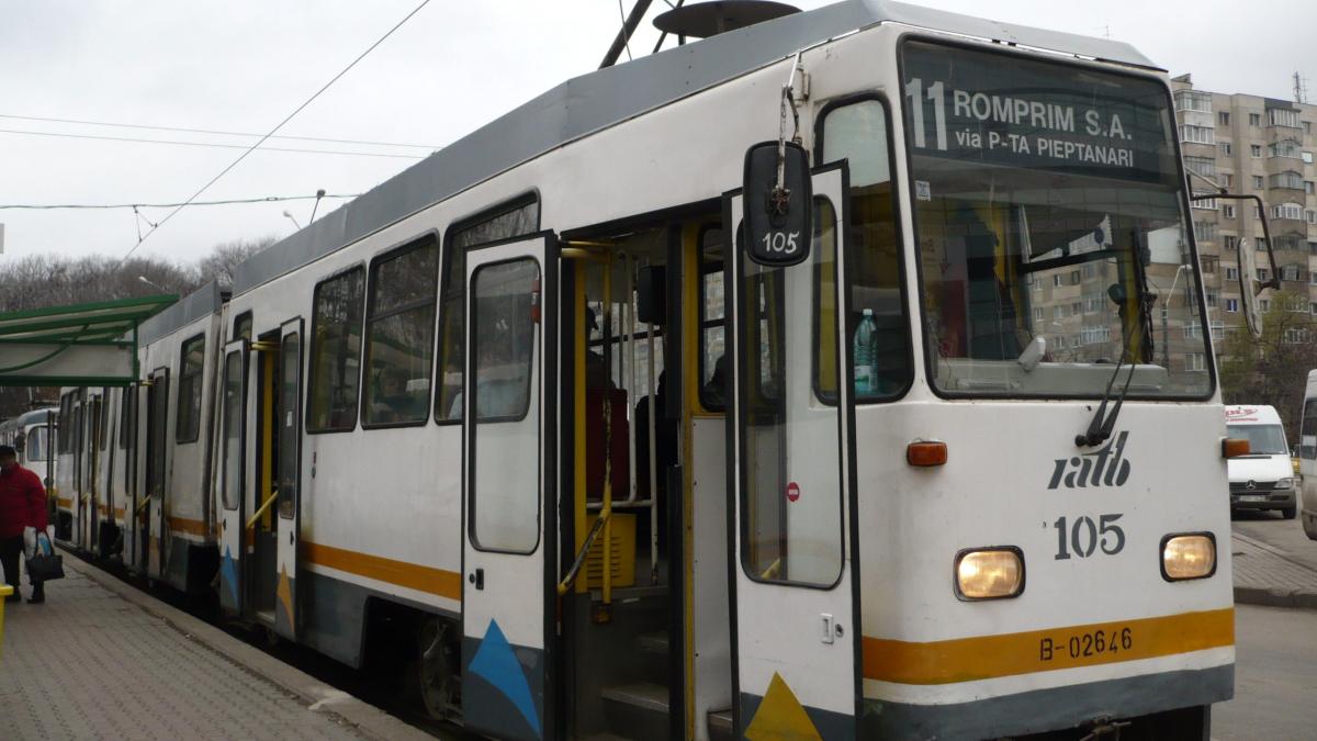 Tramvaiele liniilor 11 si 44 circulă pe trasee modificate