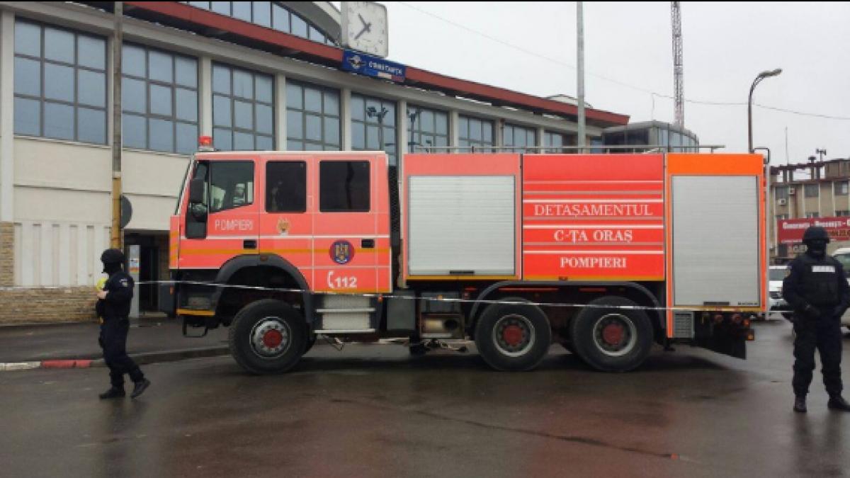 Constanţa: Alerta cu bombă din Gara Centrală s-a dovedit falsă 