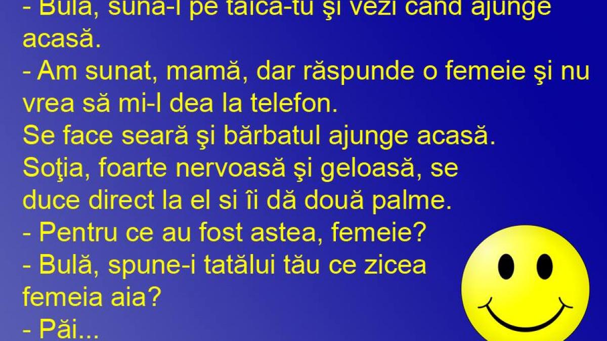 BANCUL ZILEI: Femeia geloasă nu e bună în casă!