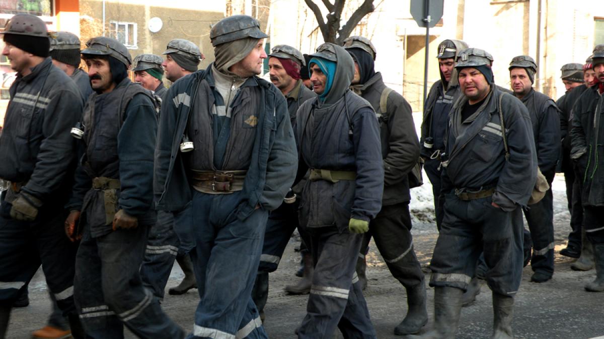 Minerii, în marş spre Bucureşti