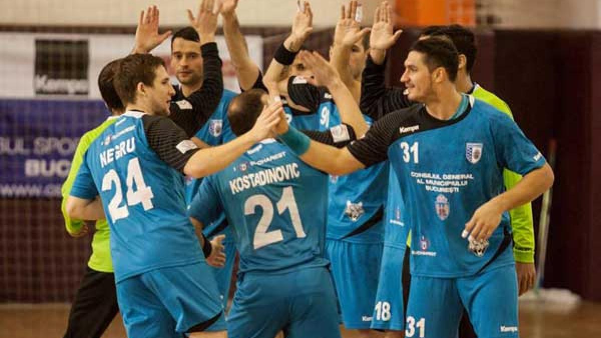 CSM Bucureşti a câştigat în premieră Cupa României la handbal masculin