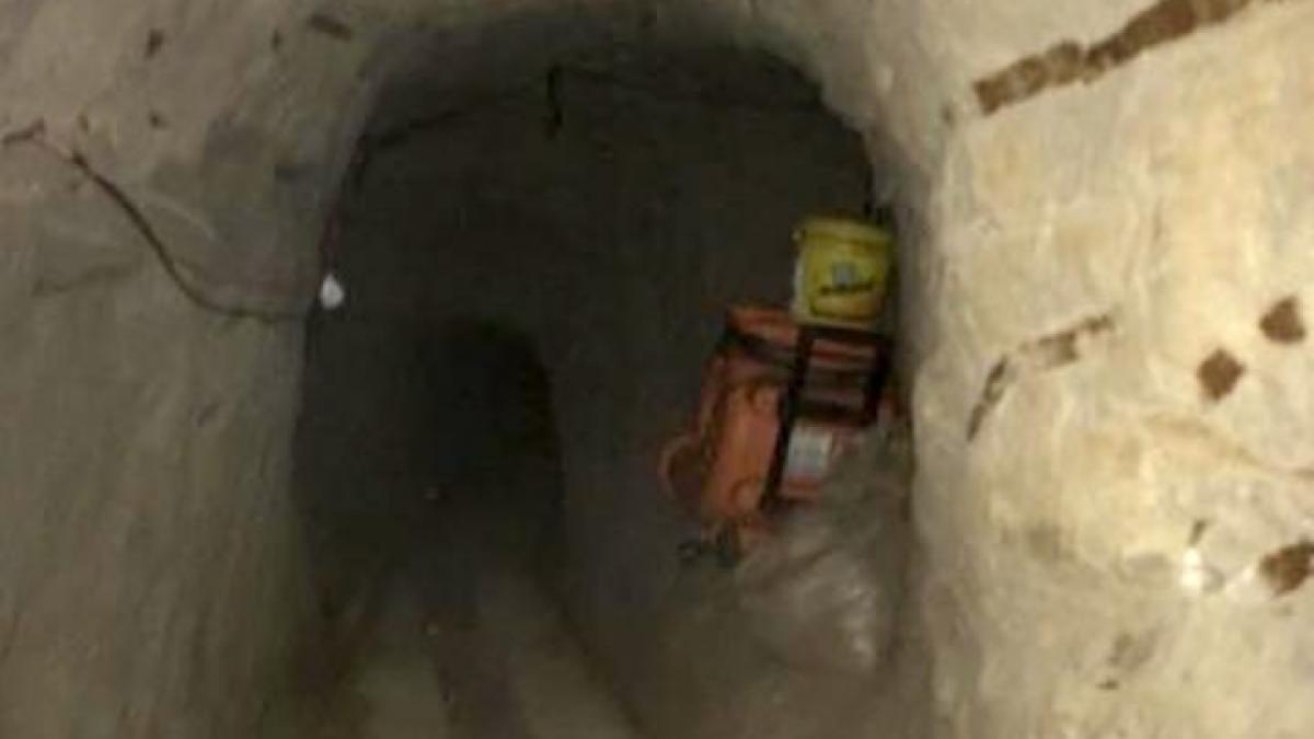 video a fost descoperit cel mai lung tunel al traficantilor din mexic