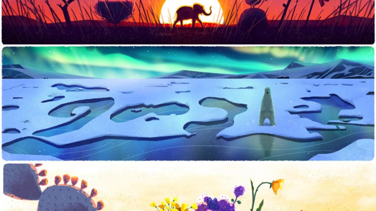 Cum sărbătorește Google, Ziua Pământului