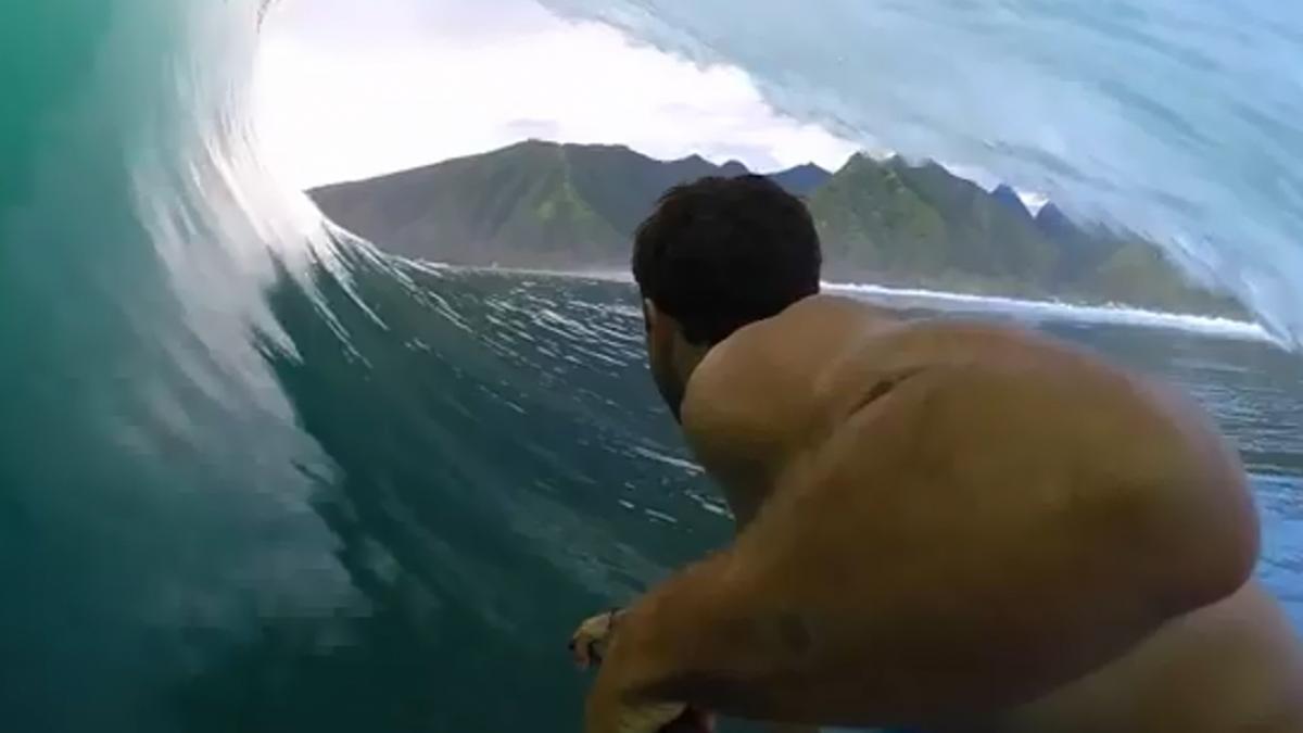 VIDEO - Imagini EPICE. Cum vede un surfer valurile