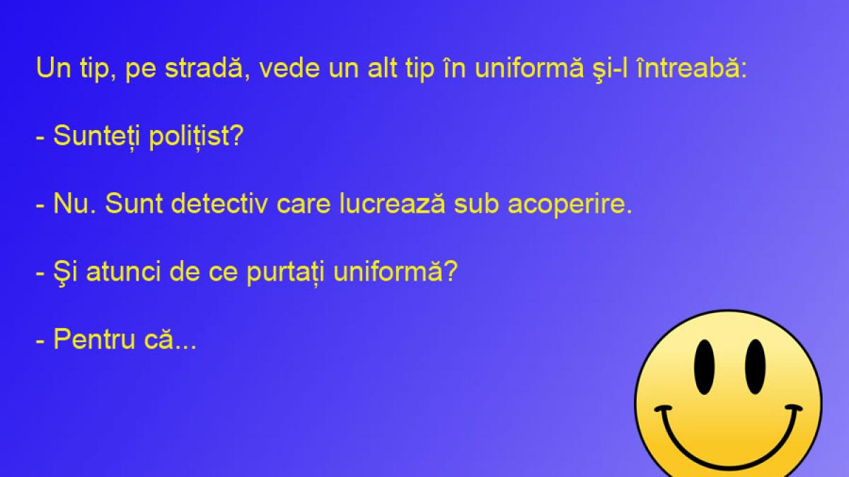 BANCUL ZILEI: Uniforma te transformă în ceea ce nu eşti