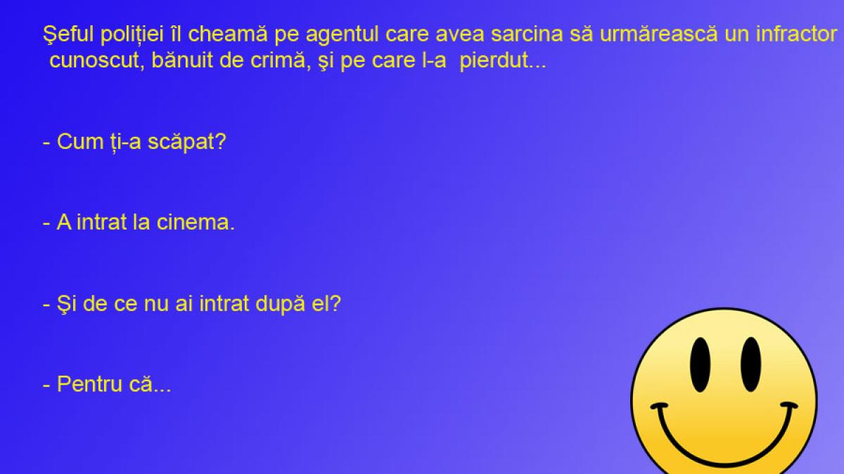 BANCUL ZILEI: Cinefil rimează cu imbecil