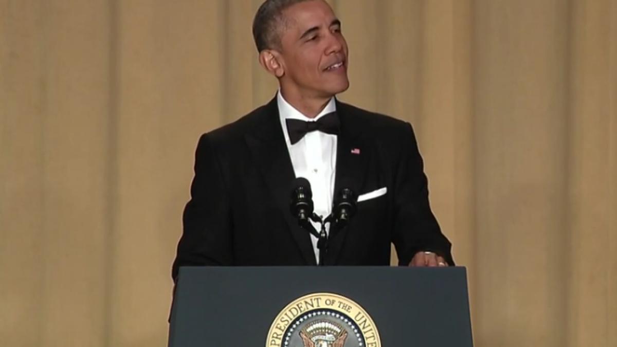discursul senzational al lui obama la ultimul dineu al corespondentilor de la casa alba
