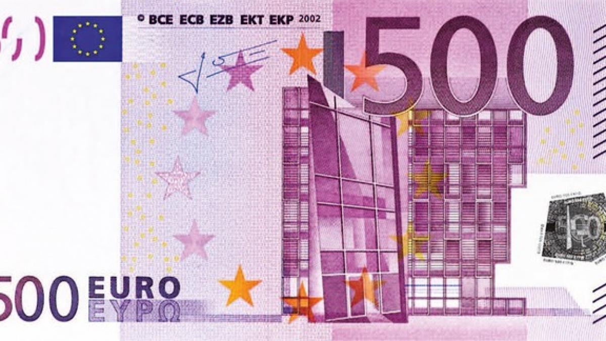 Bancnota Bin Laden, de 500 de euro, îngropată