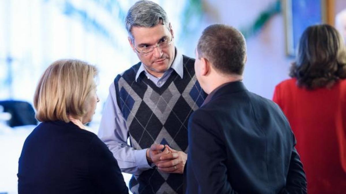 Delegaţie a sindicatelor din educaţie, primită la Palatul Cotroceni