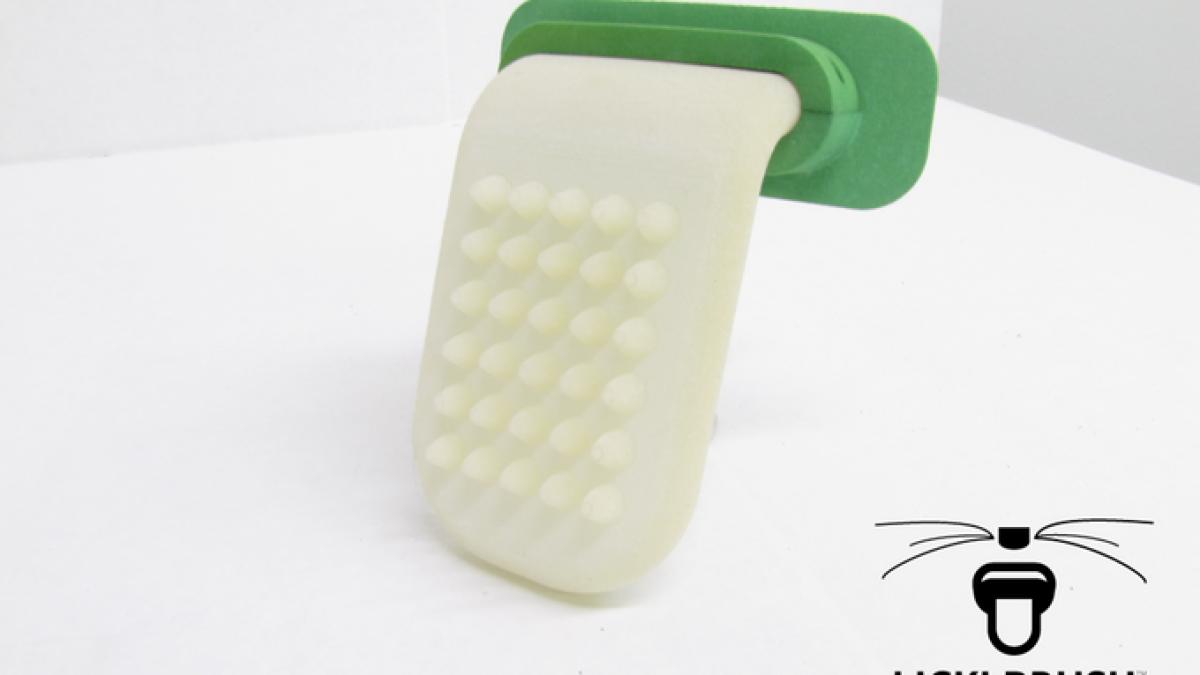 LICKI, gadget-ul cu care îţi poţi linge pisica