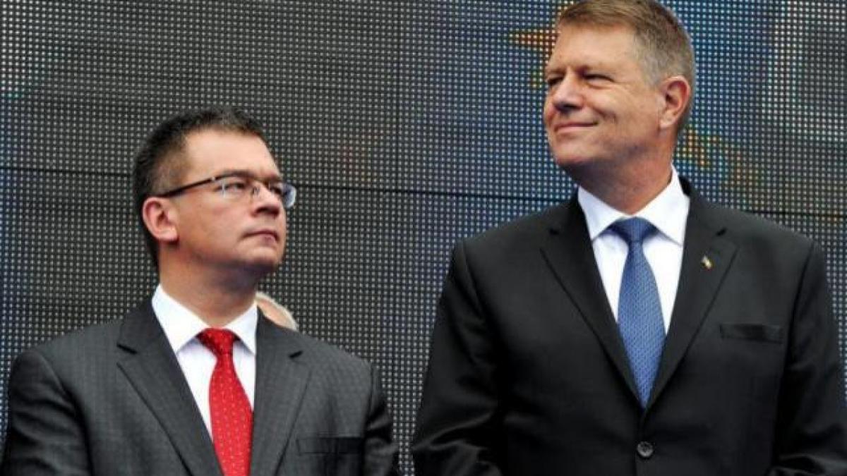 Oficina binomului lansează "conflict Iohannis-MRU”