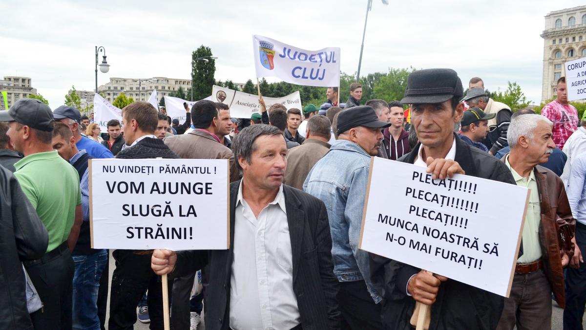 Bucureştiul a fost luat din nou cu asalt de fermieri