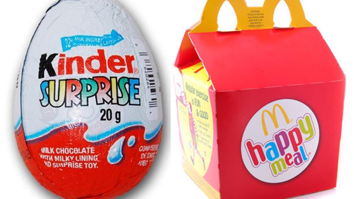 De ce în Chile ouăle Kinder și Happy Meal sunt interzise
