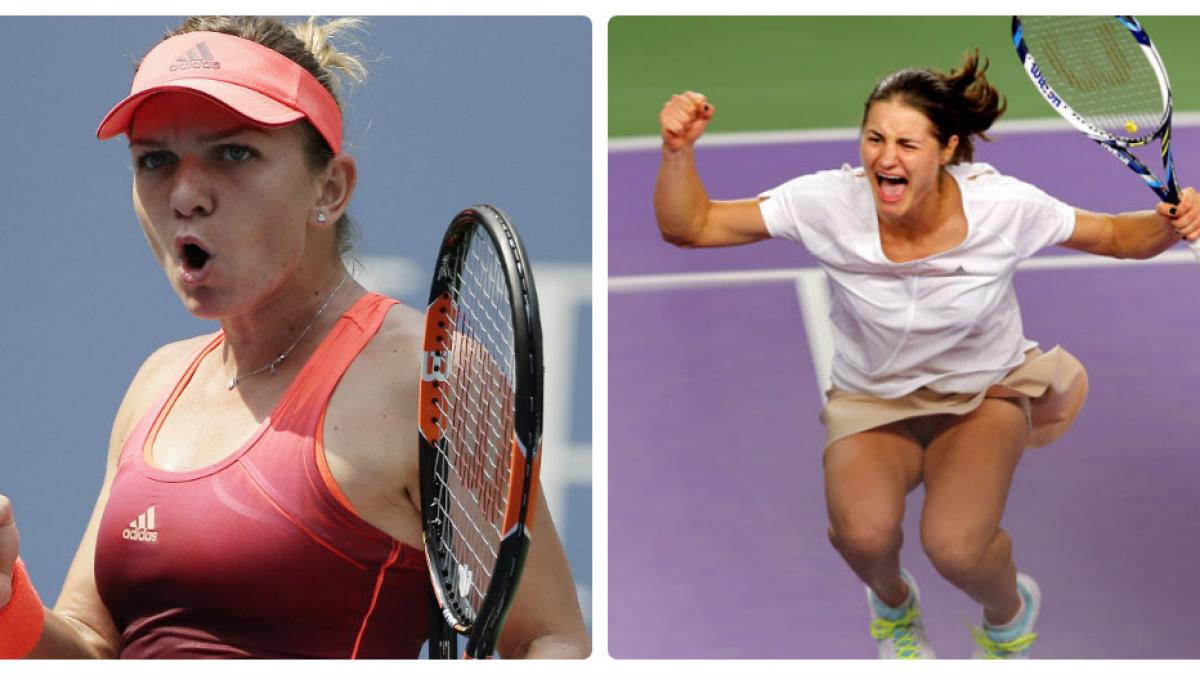 Simona Halep și Monica Niculescu s-au calificat în semifinalele probei de dublu la Montreal