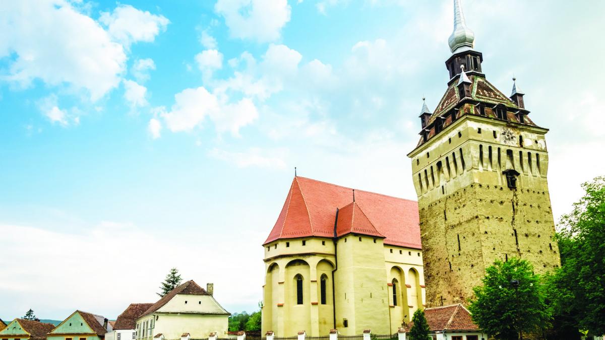 UNIC ÎN ROMÂNIA. Saschiz, comuna celor 7 biserici