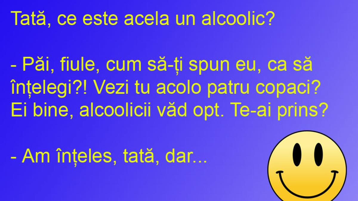 BANCUL ZILEI: Definiţia alcoolismului spusă de un alcoolic