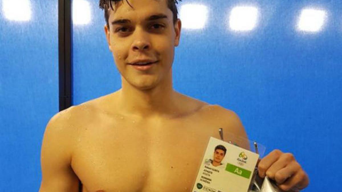 RIO 2016 - Înot: Robert Glinţă a ratat calificarea în semifinalele probei de 200 m spate 