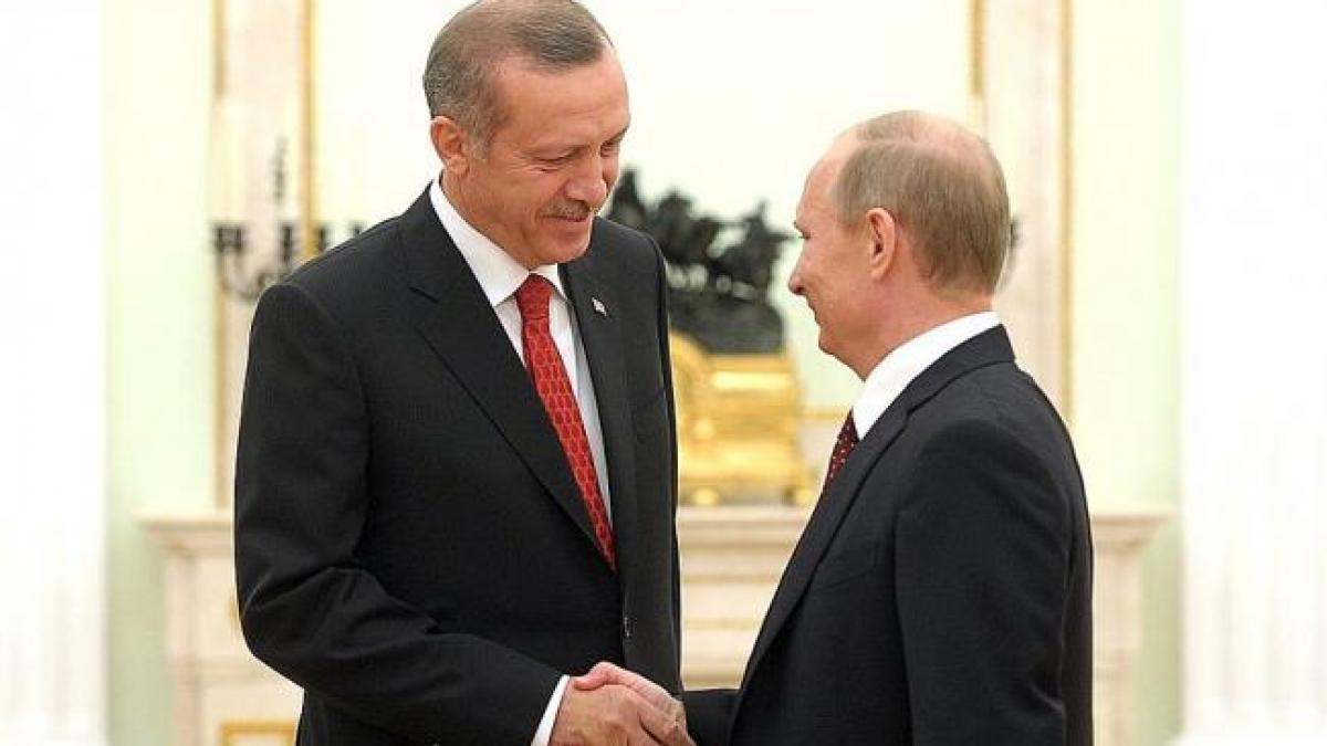 Putin se intalneste cu Erdogan in China