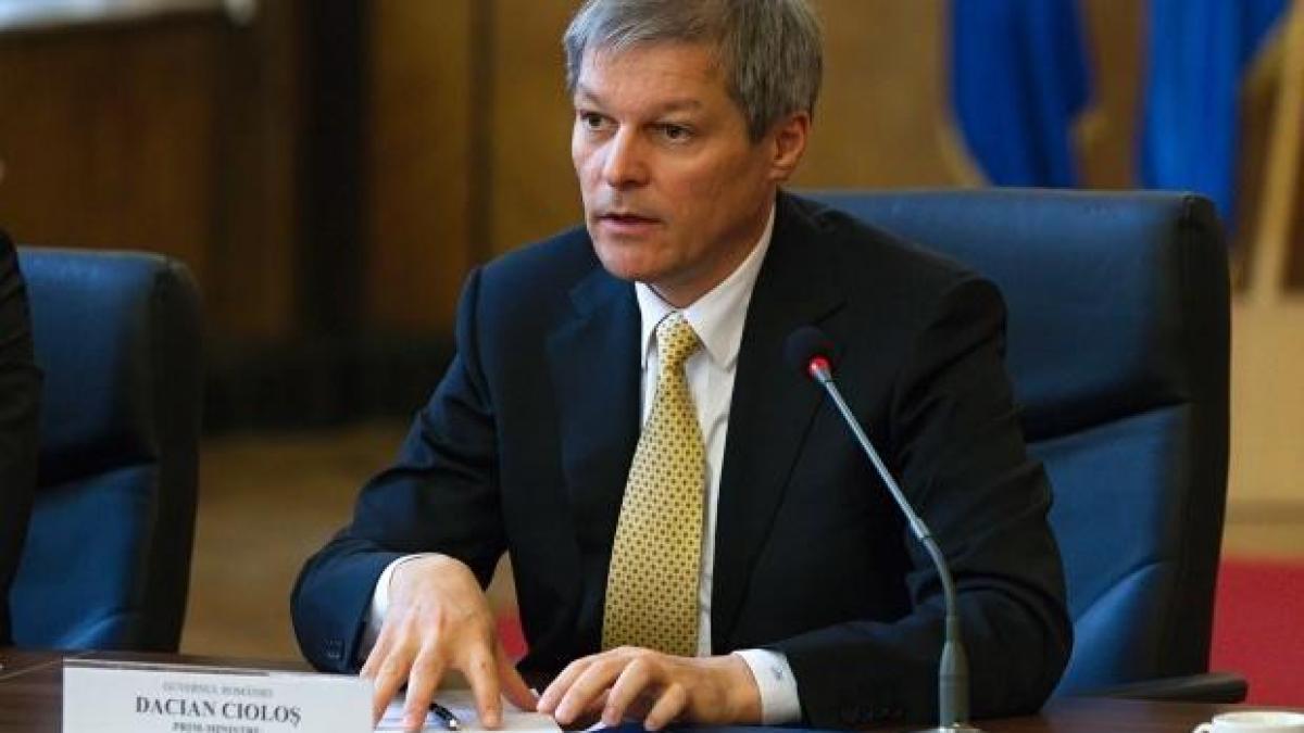 Premierul Dacian Cioloş a spus cât a încasat ANAF în primele opt luni ale anului