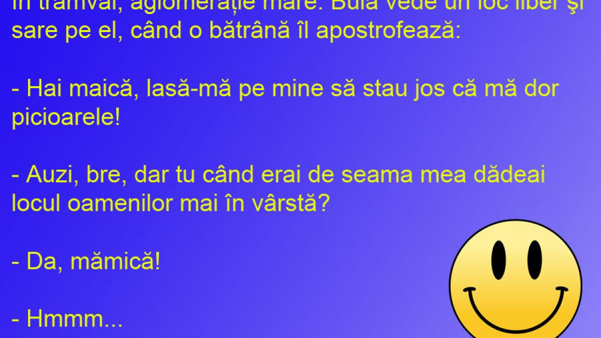 BANCUL ZILEI: Conflictul dintre generaţii, în mijloacele de transport în comun