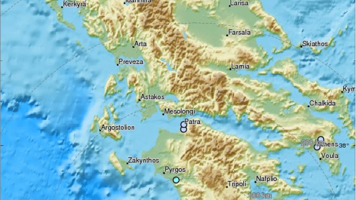 Cutremur de 5 grade în Grecia