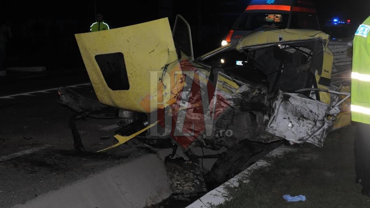 Vaslui - Taximetrist ucis de o dubă care evitat un cal