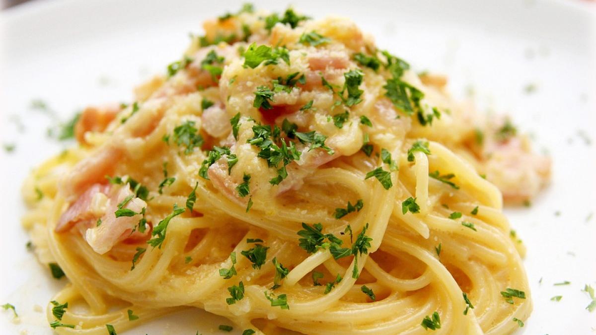 Spaghete carbonara