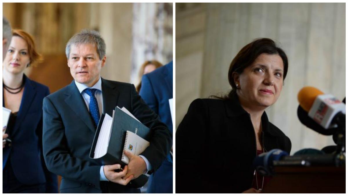 Cioloş despre Prună: E o persoană onestă şi directă, probabil câteodată prea directă 