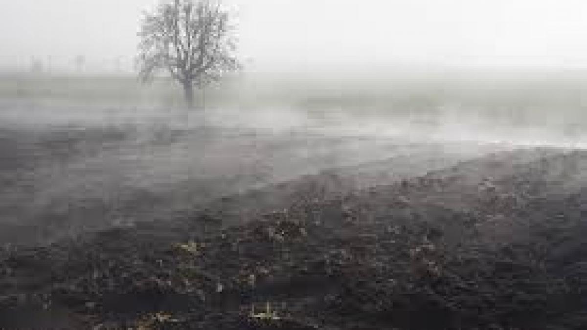 Cod galben de ceaţă şi vizibilitate redusă în judeţele Braşov, Harghita, Sibiu şi Covasna