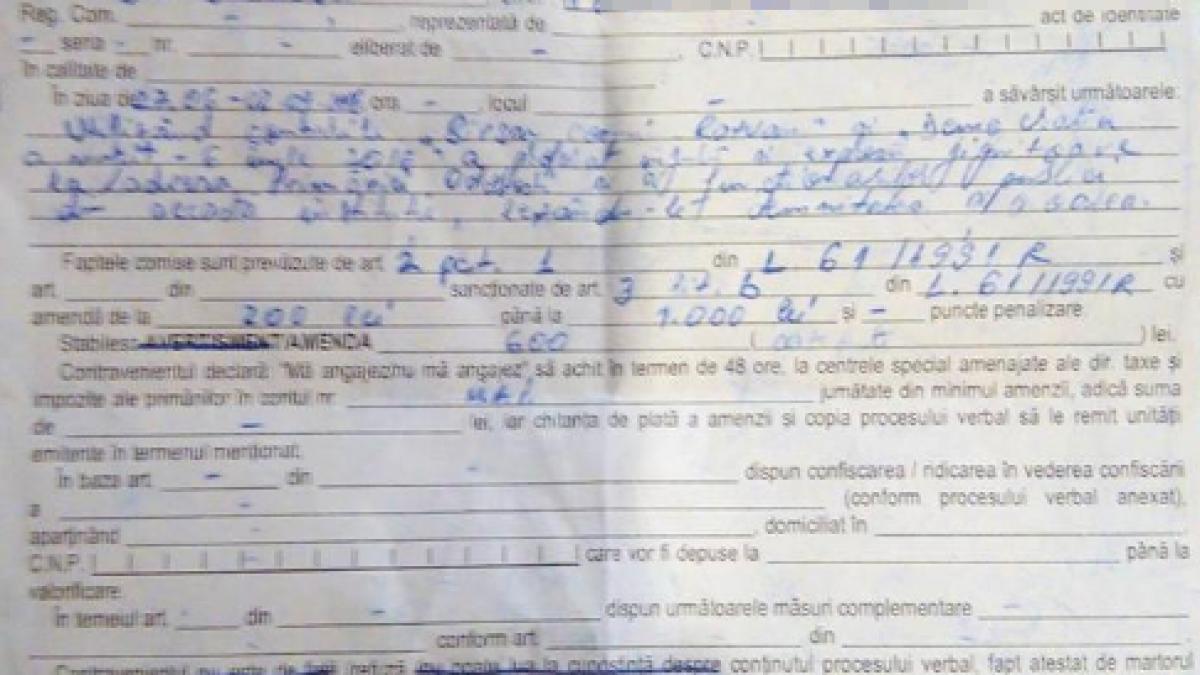 Bărbat din Odobești, amendat pentru postări injurioase pe Facebook