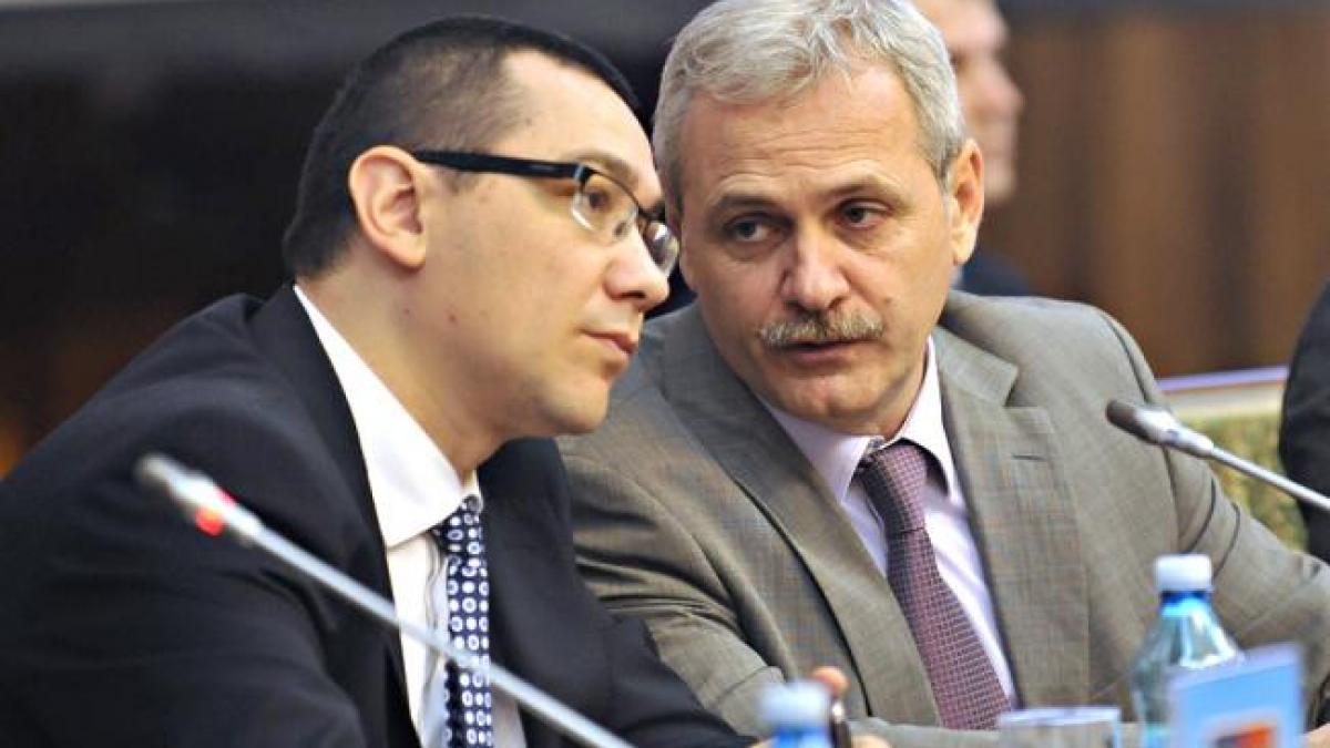 Dragnea şi Ponta au imunitate la Codul de Etică