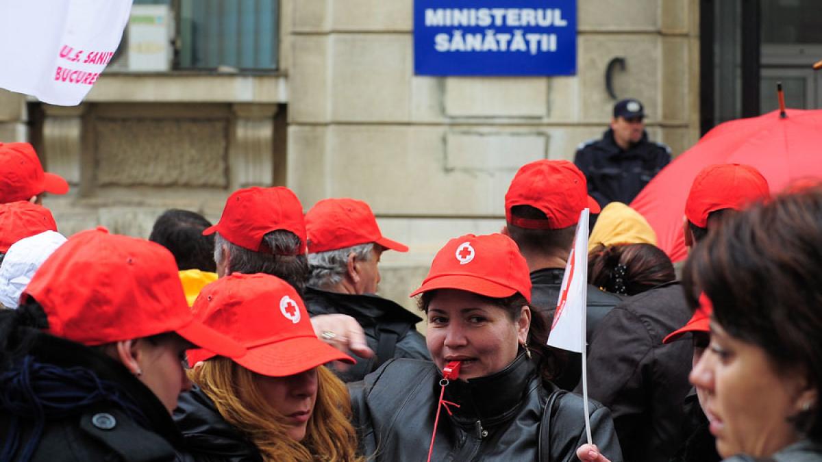 Nu vă îmbolnăviţi azi! ​​​​​​​Grevă generală în Sănătate